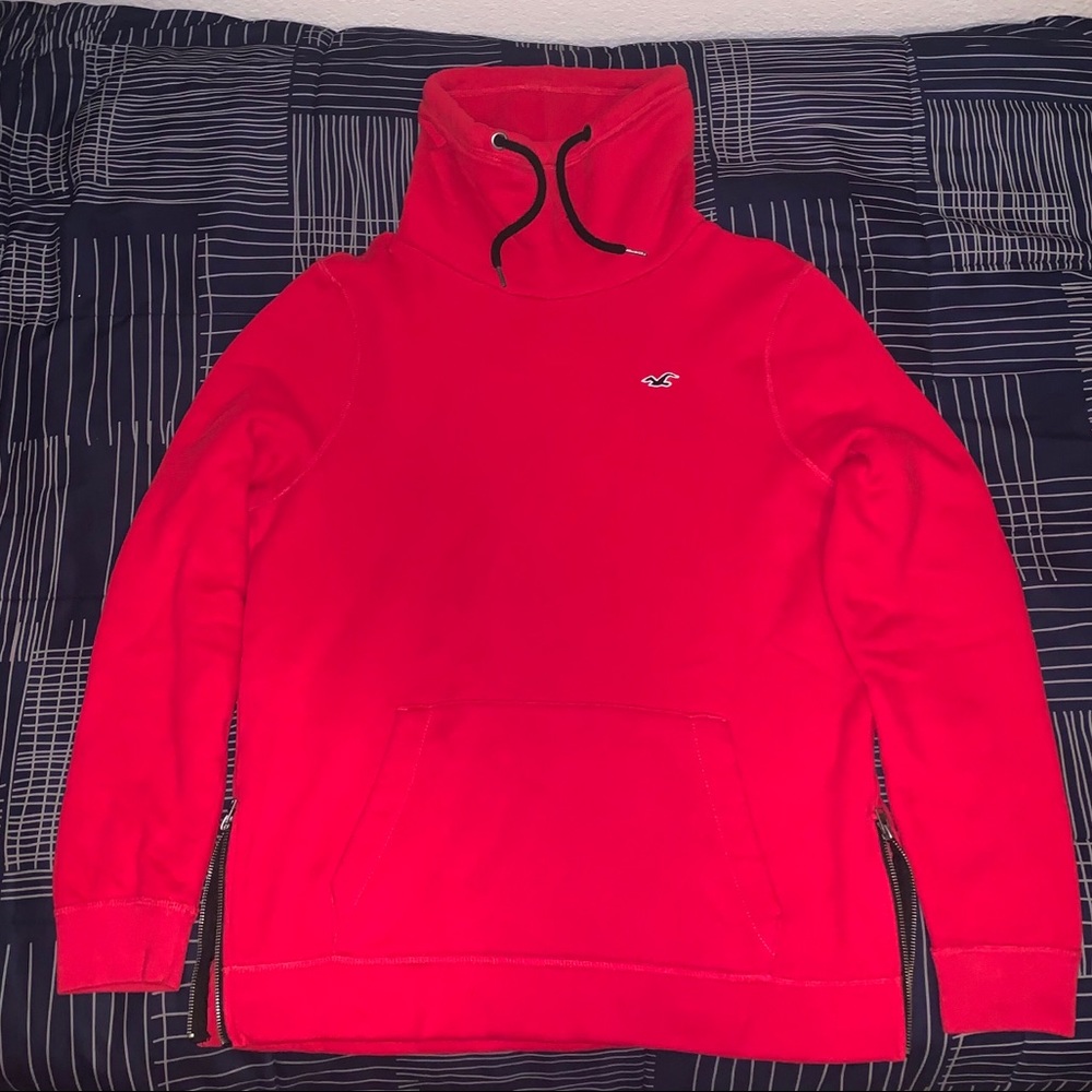 Men's Hollister Funnel Neck Sweatshirt (Large)